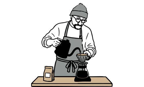 ペーパードリップの淹れ方